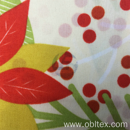 OBLPR003 Polyester Printed Oxford 150D For Bag